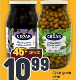 Marché Adonis Cedar green olive offer