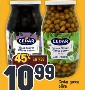 Marché Adonis Cedar green olive offer