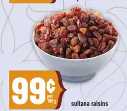 Marché Adonis Sultana raisins offer