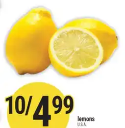 Marché Adonis Lemons offer