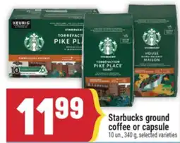 Marché Adonis Starbucks ground coffee or capsule offer
