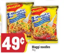 Marché Adonis Maggi noodles offer