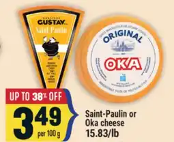 Marché Adonis Saint-Paulin or Oka cheese offer