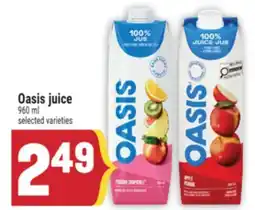 Marché Adonis Oasis juice offer