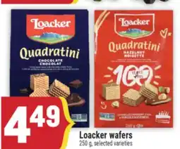 Marché Adonis Loacker wafers offer