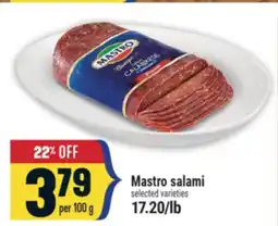 Marché Adonis Mastro salami offer