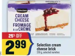 Marché Adonis Selection cream cheese brick offer