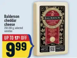 Marché Adonis Balderson cheddar cheese offer