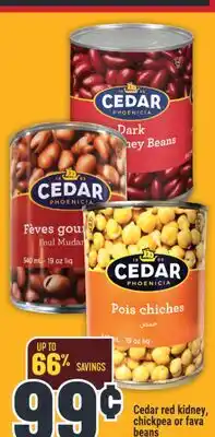 Marché Adonis Cedar red kidney, chickpea or fava beans offer