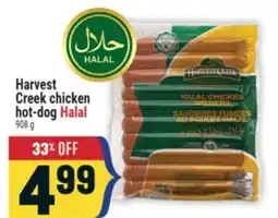 Marché Adonis HarvestCreek chicken hot-dog Halal offer