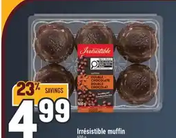 Marché Adonis Irrésistible muffin offer