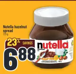 Marché Adonis Nutella hazelnut spread offer