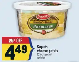 Marché Adonis Saputo cheese petals offer