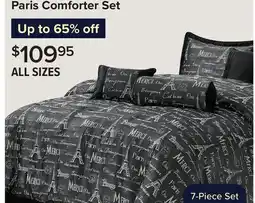 Linen Chest Paris Comforter Set offer