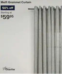 Linen Chest Starlite Melfi Grommet Curtain offer