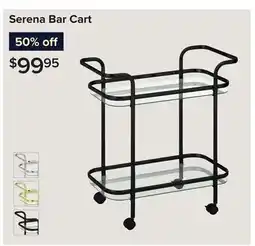 Linen Chest Serena Bar Cart offer