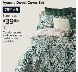 Linen Chest Ayanna Duvet Cover Set offer