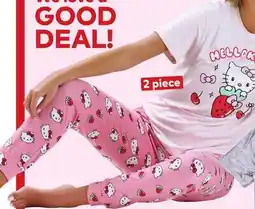 Giant Tiger Women's licensed PJ set offer