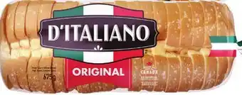 Giant Tiger D'Italiano bread offer