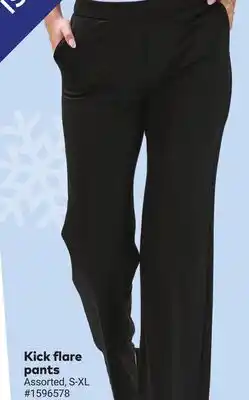 Giant Tiger Kick flare pants offer