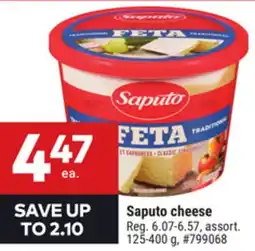Giant Tiger Saputo cheese offer