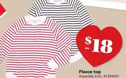 Giant Tiger Fleece top offer