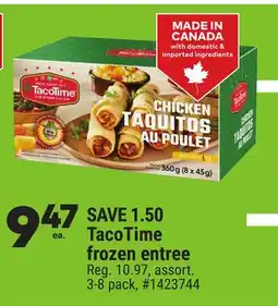 Giant Tiger TacoTime frozen entree offer