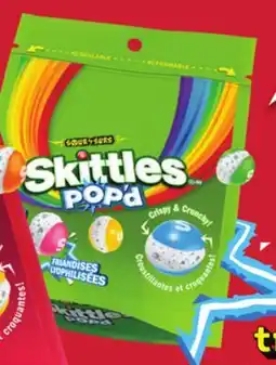 Giant Tiger Skittles Pop'd offer