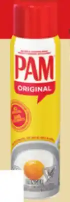 Giant Tiger Pam cooking spray offer
