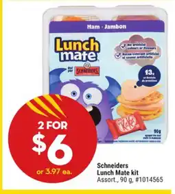Giant Tiger Schneiders Lunch Mate kit offer