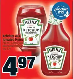 Super C ketchup aux tomates Heinz | Heinz tomato ketchup offer