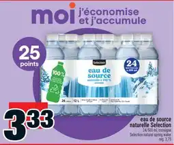 Super C naturelle Selection | Selection natural spring water offer