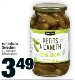 Super C cornichons Selection | Selection pickles offer