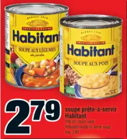 Super C soupe prête-à-servir Habitant | Habitant ready to serve soup offer