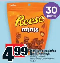 Super C friandises chocolatées Nestlé, Hershey's | Nestlé, Hershey's chocolate treats offer
