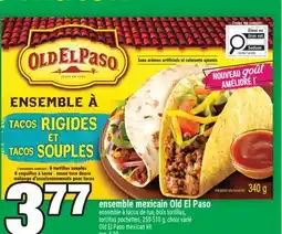 Super C ensemble mexicain OldElPaso | Old El Paso mexican kit offer