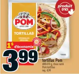 Super C tortillas Pom | Pom tortillas offer
