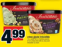 Super C Crème glacée Irrésistible | Irrésistible ice cream offer