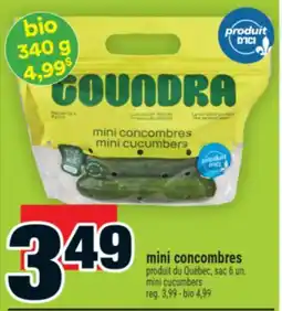 Super C mini concombres | mini cucumbers offer