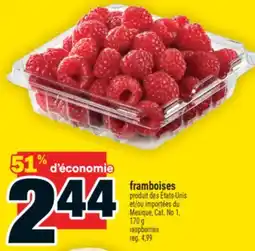 Super C framboises | raspberries offer