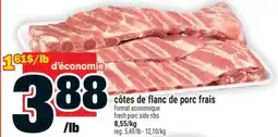 Super C côtes de flanc de porc frais | fresh porc side ribs offer