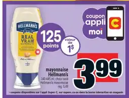 Super C mayonnaise Hellmann's | Hellmann's mayonnaise offer
