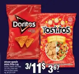 Super C AMUSE-GUEULE MINIS FRITO-LAY | FRITO-LAY MINIS SNACKS offer