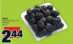 Super C mûres | blackberries offer