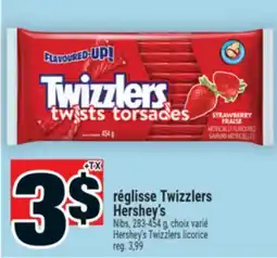 Super C réglisse Twizzlers Hershey's | Hershey's Twizzlers licorice offer