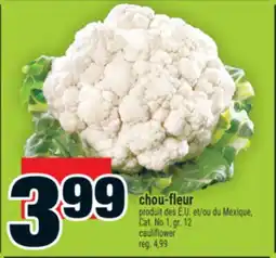 Super C chou-fleur | cauliflower offer