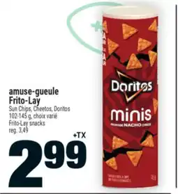 Super C amuse‑gueule Frito‑Lay | Frito-Lay snacks offer