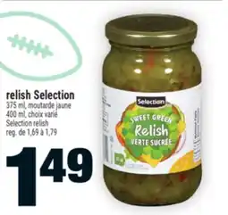 Super C relish Selection | Selection relish offer