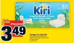 Super C fromage à la crème Kiri | Kiri cream cheese offer
