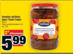 Super C tomates séchées dans l'huile Cedar | Cedar sundried tomatoes in oil offer